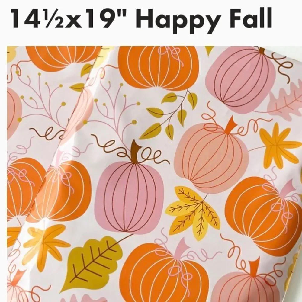 Poly mailers Mixed sizes stickers